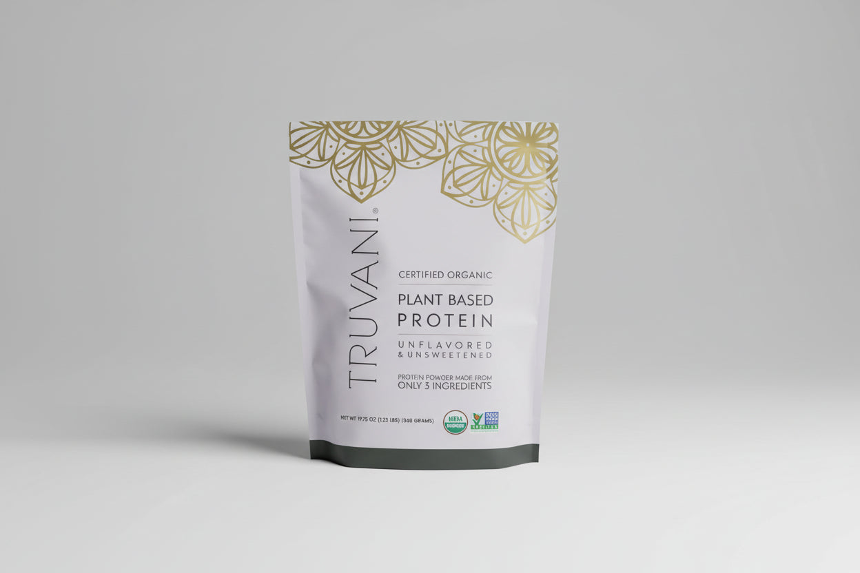 Truvani Unflavored Plant Protein Powder - 20 Servings