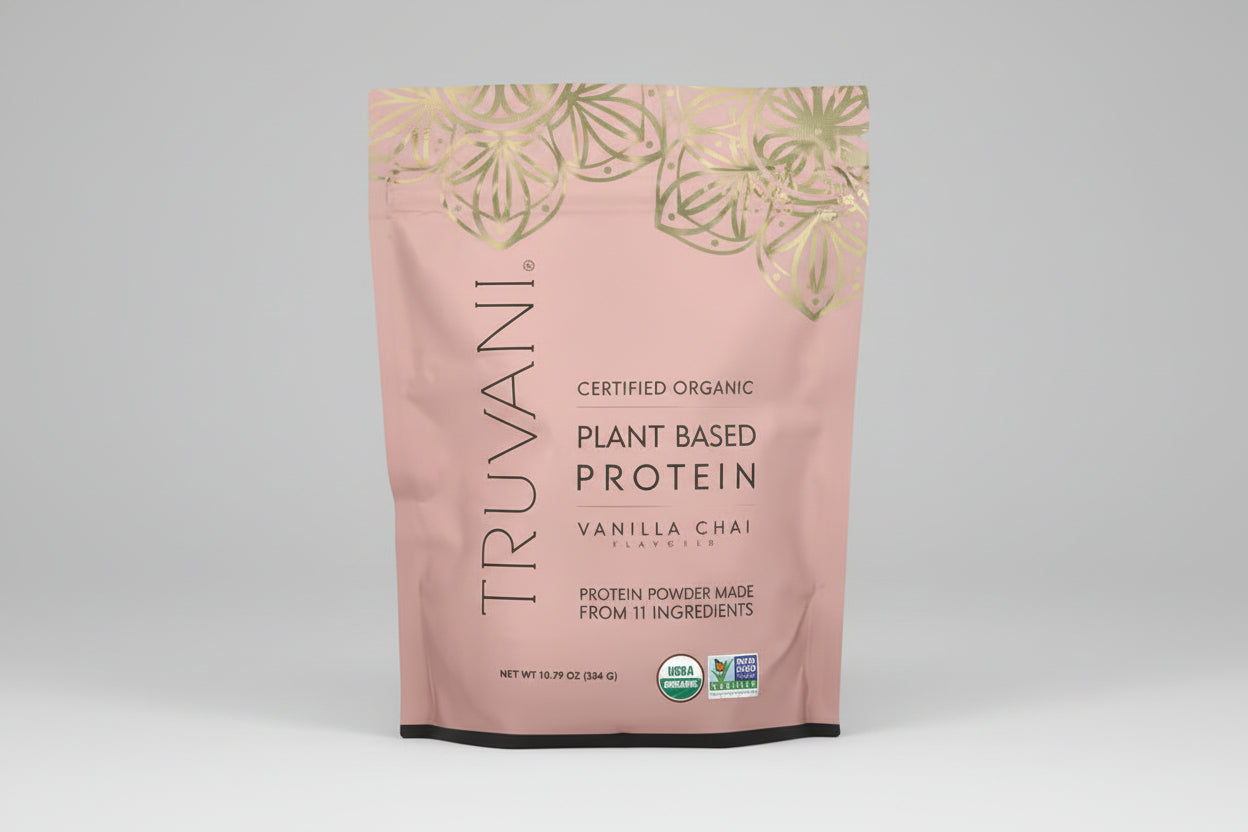 Truvani Vanilla Chai Plant Protein Powder - 10 Servings
