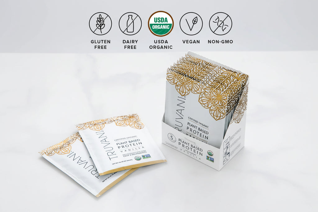 Truvani Vanilla Plant Protein - Single Serving