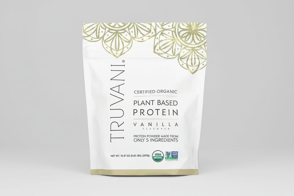 Truvani Vanilla Plant Protein Powder - 10 Servings