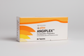 Box of Angiplex homeopathic preparation with orange and white design