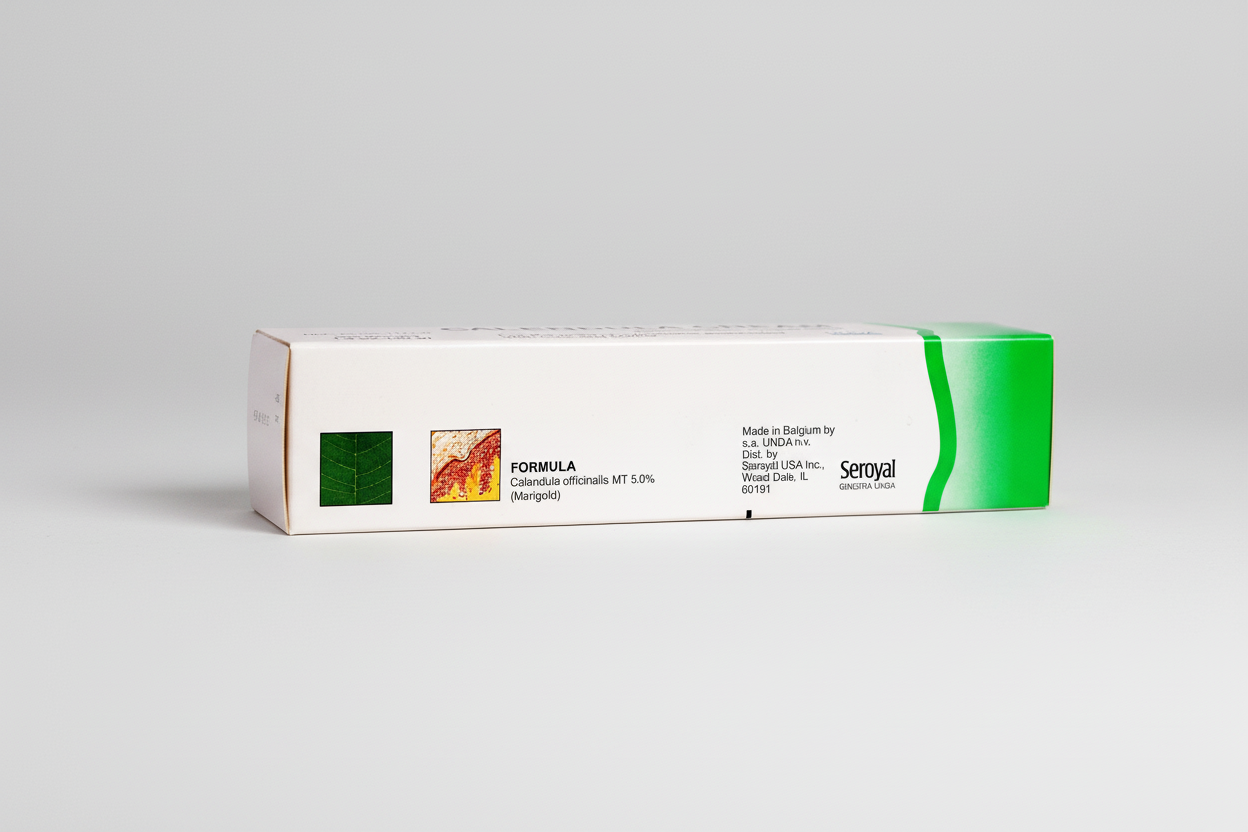 Seroyal bandage packaging with branding and product details.