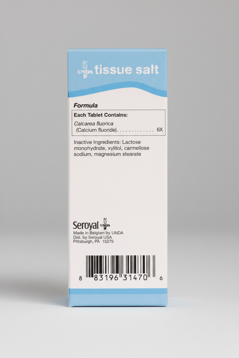 Package of UNDA tissue salt with Seroyan branding and product details.