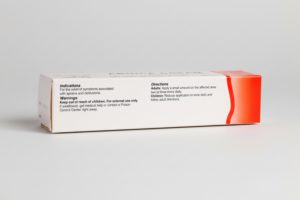 Box with text on a white background