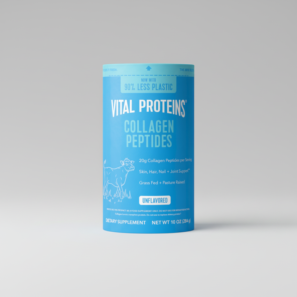 Vital Proteins Collagen Peptides container on a white background