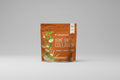 Vitaauthority bone broth collagen package with chicken noodle flavor on an orange background