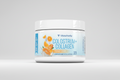 Vita Authority Colostrum + Collagen supplement container with orange cream flavor on a white background