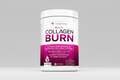 Vitaauthority Multi Collagen Burn supplement container on a white background
