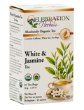 Celebration Herbals Organic White & Jasmine Tea – 24 Tea Bags