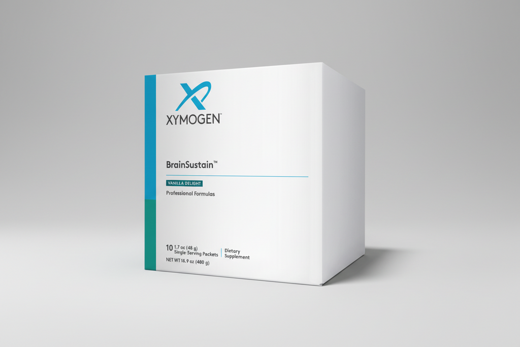 Xymogen FIT Lean Food package on a white background