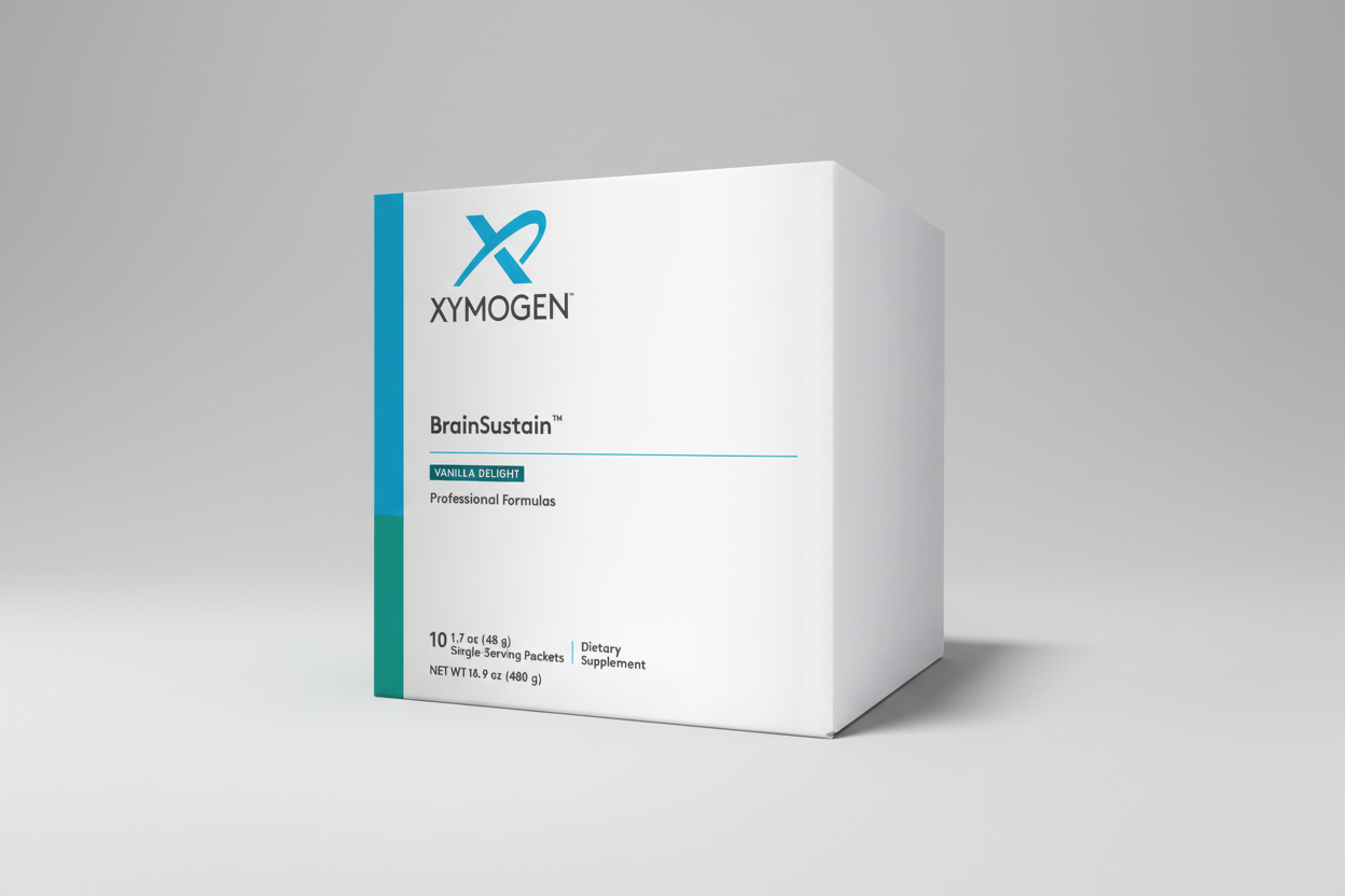 Xymogen FIT Lean Food package on a white background
