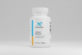 Supplement bottle labeled 'Xymogen CoQmax Ubiquinol' on a white background