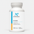 Supplement bottle labeled 'Xymogen D3 2000' on a white background