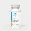 Xymogen K2-D3 Max dietary supplement bottle on a white background