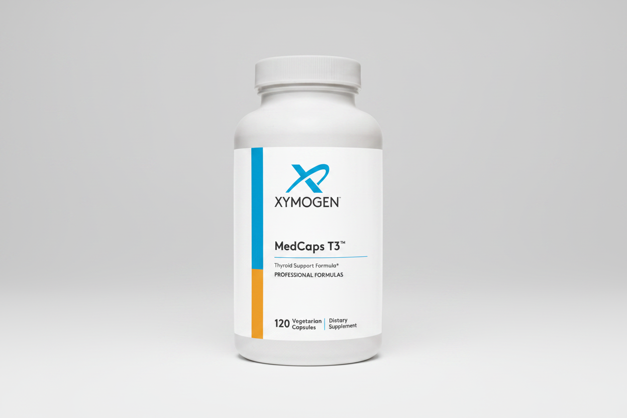 Supplement bottle labeled 'Lipotropix' by Xymogen on a white background