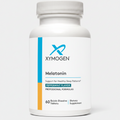 Xymogen Melatonin supplement bottle on a white background