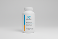 Supplement bottle labeled 'Xymogen Nattokinase' on a white background