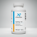 Xymogen OptiMag 125 dietary supplement bottle on a white background