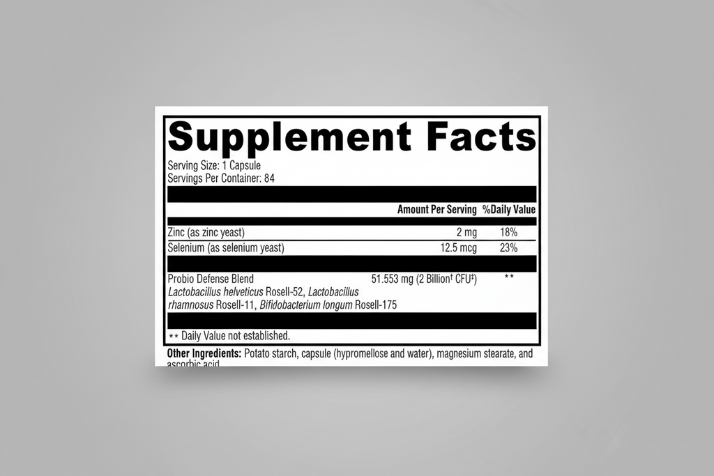 Xymogen Probio Defense - 84 Vegetarian Capsules