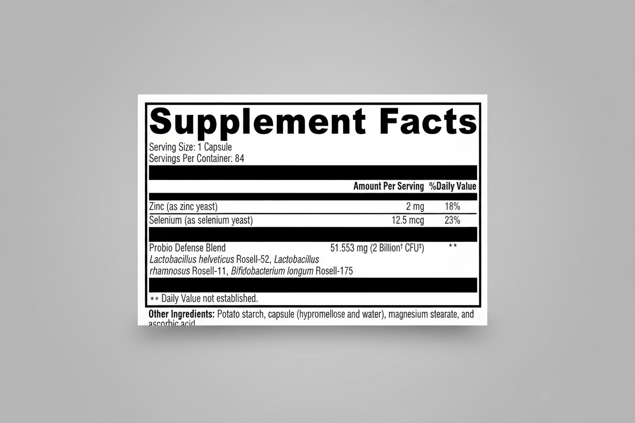 Xymogen Probio Defense - 84 Vegetarian Capsules