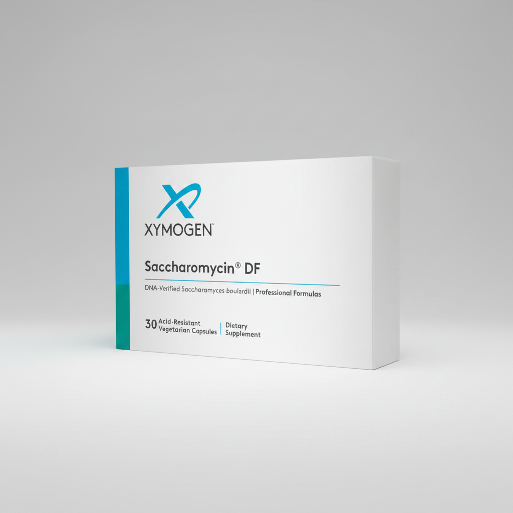  Xymogen Saccharomycin DF - 30 Vegetarian Capsules