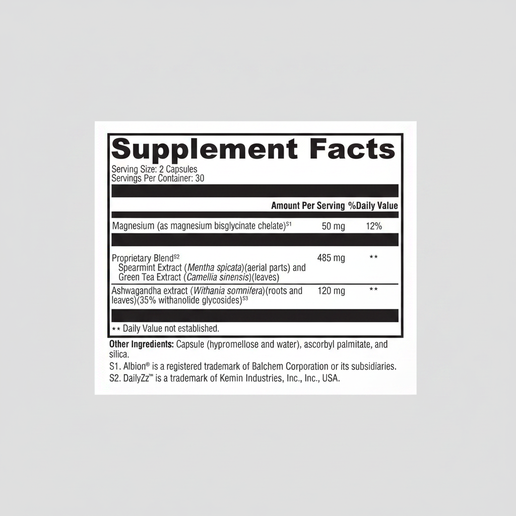 Xymogen Sleep & Perform - 60 Capsules