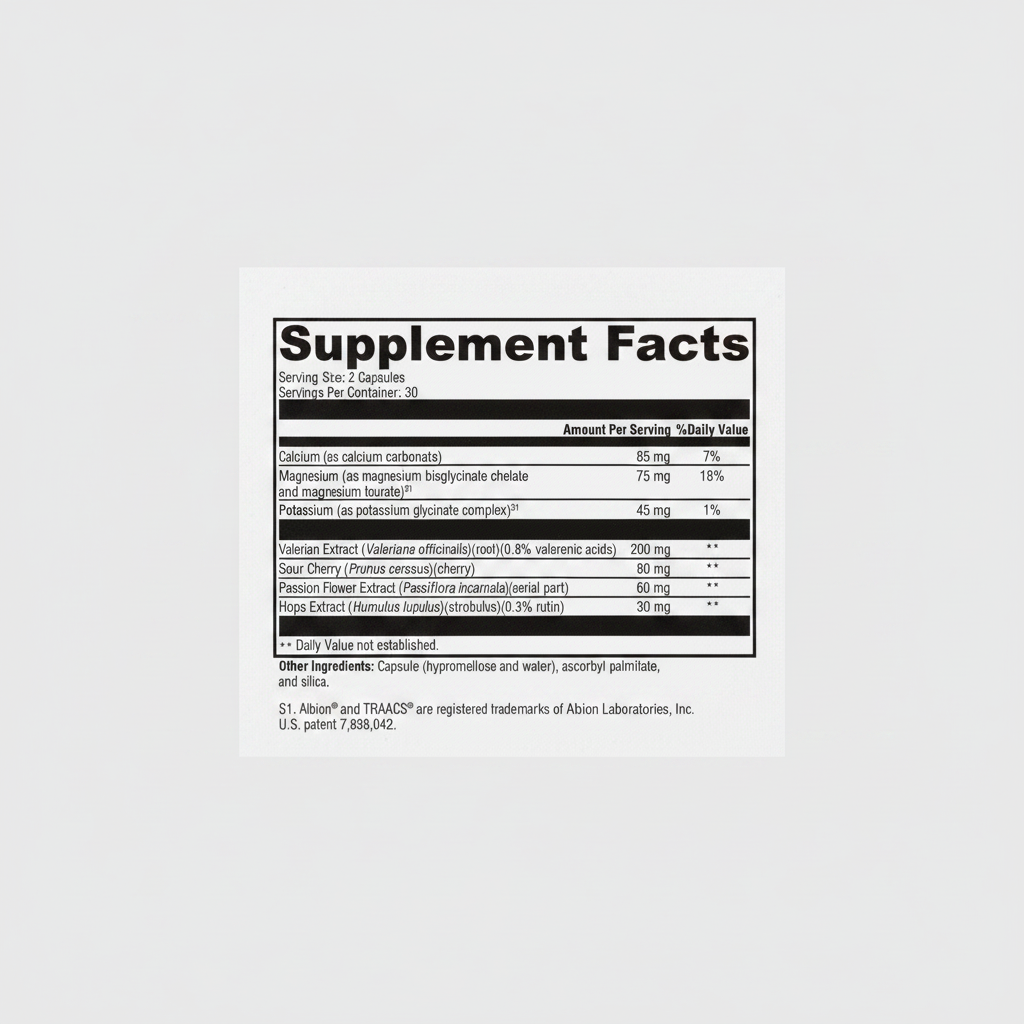 Xymogen SynovX Calm - 60 Vegetarian Capsules
