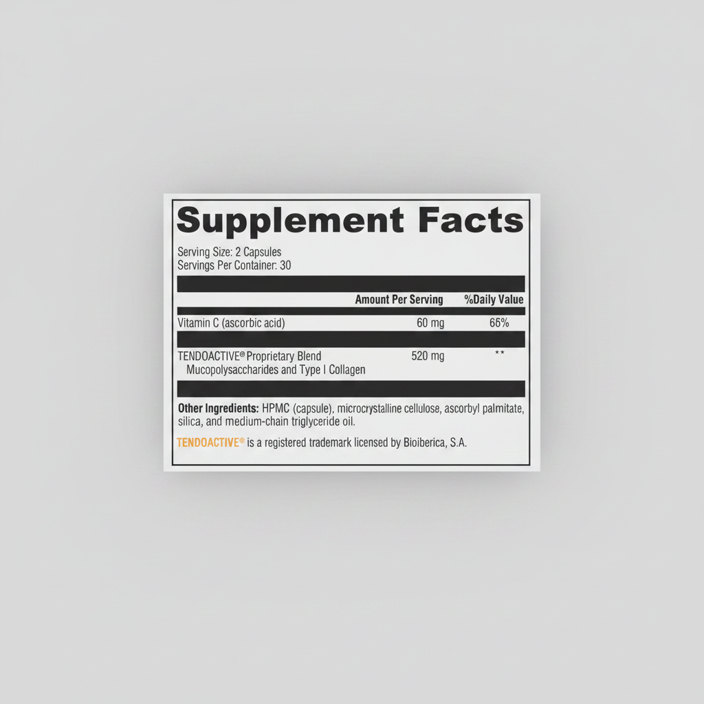 Xymogen SynovX Tendon & Ligament - 60 Vegetarian Capsules