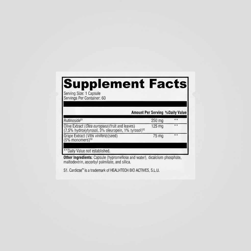 Xymogen VitalVasc 60 Capsules