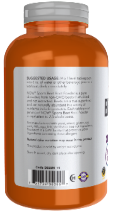 NOW Sports Beet Root Powder 12 oz