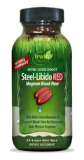 Irwin Naturals Steel Vitality RED Men's Formula — 75 Soft-Gels
