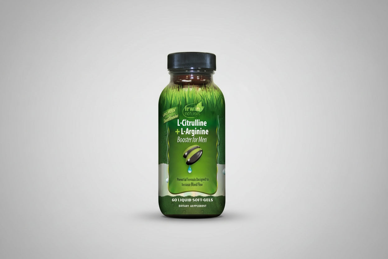 Irwin Naturals L-Citrulline + L-Arginine 60 SOFTGEL