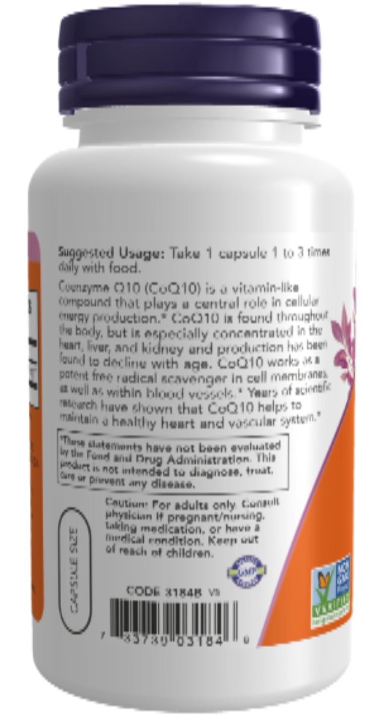 NOW Foods CoQ10 30 mg 240 Veg Capsules