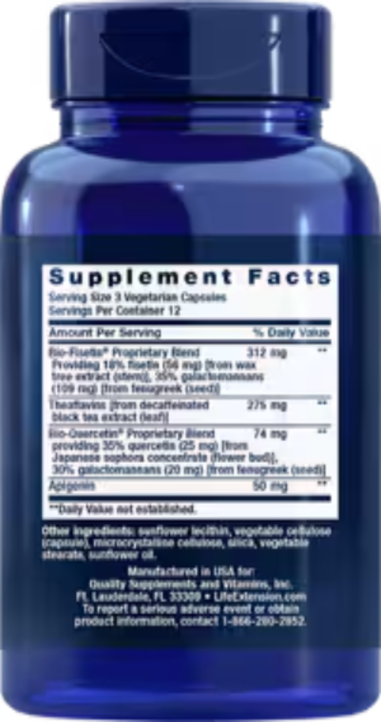 Life Extension Senolytic Activator – 36 Vegetarian Capsules