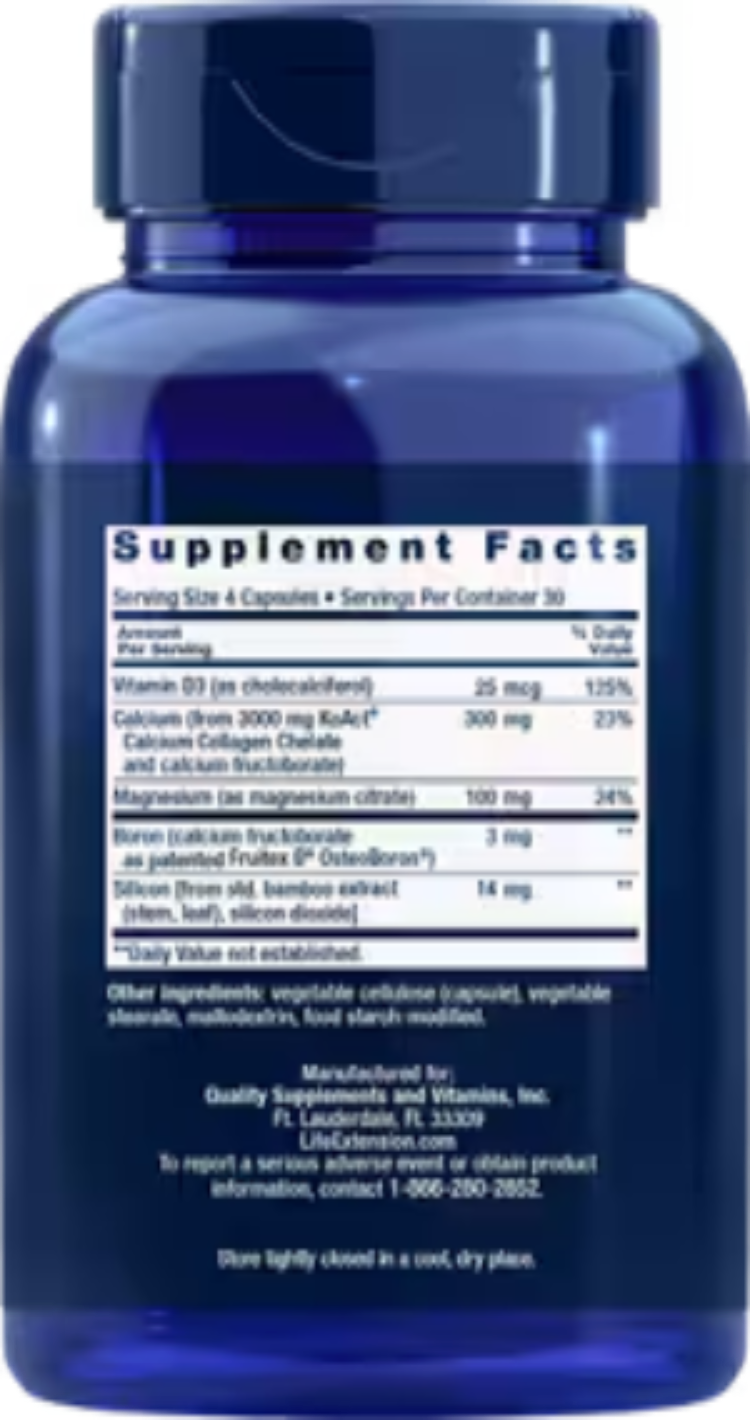 Life Extension Bone Strength Collagen Formula 120 Capsules