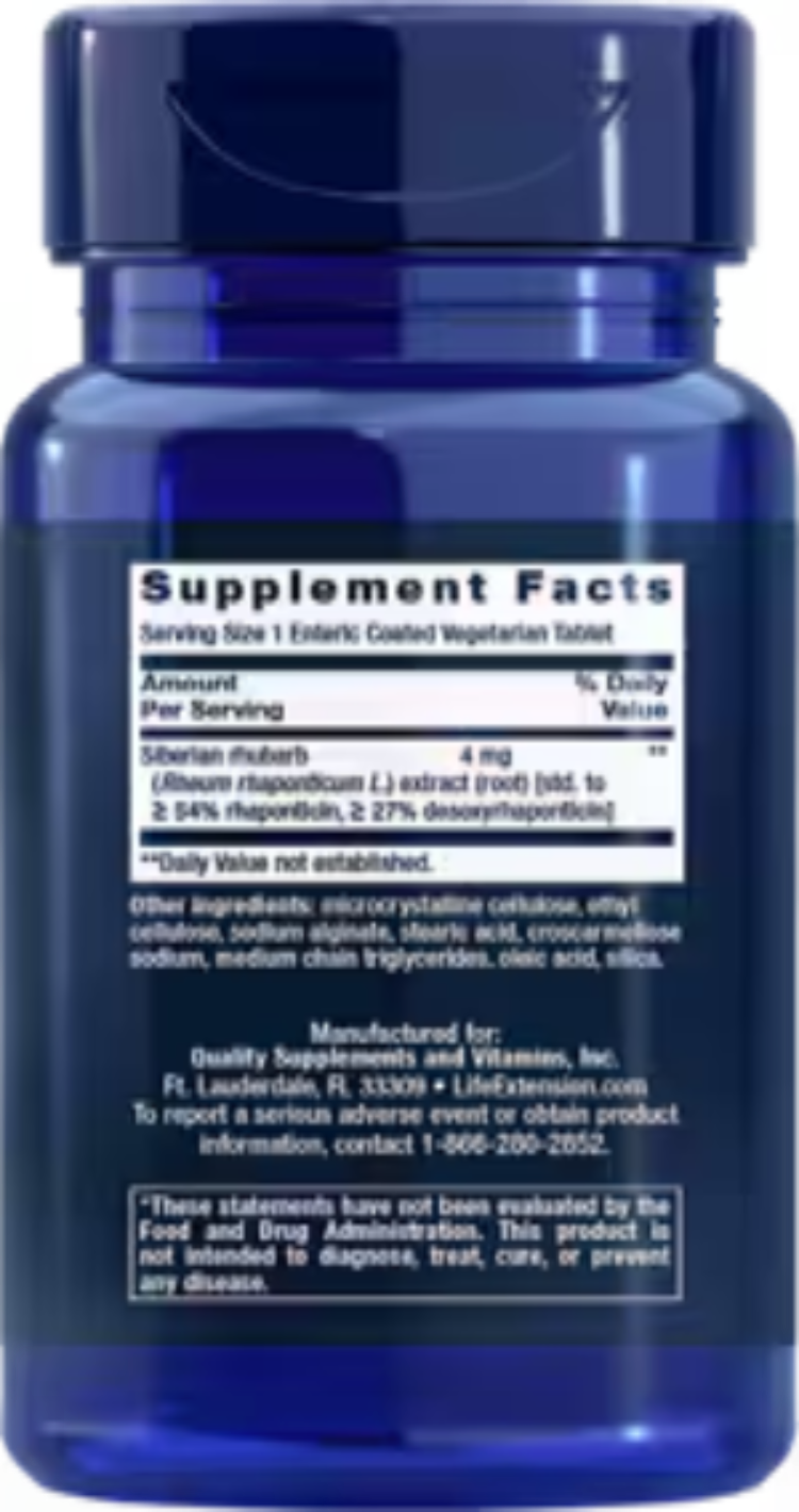 Life Extension Menopausal Comfort 30 Enteric-Coated Vegetarian Tablets