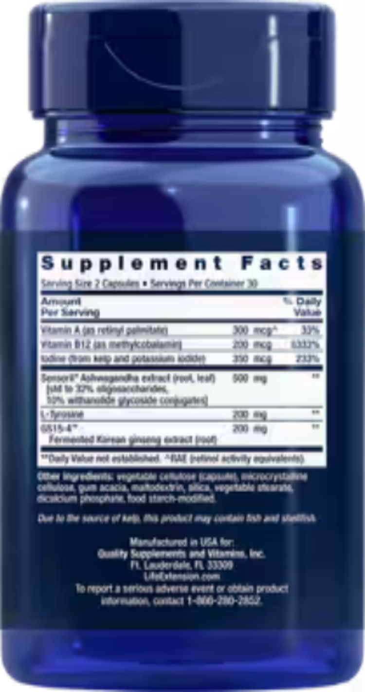 Life Extension Thyroid Support Complex 60 Capsules