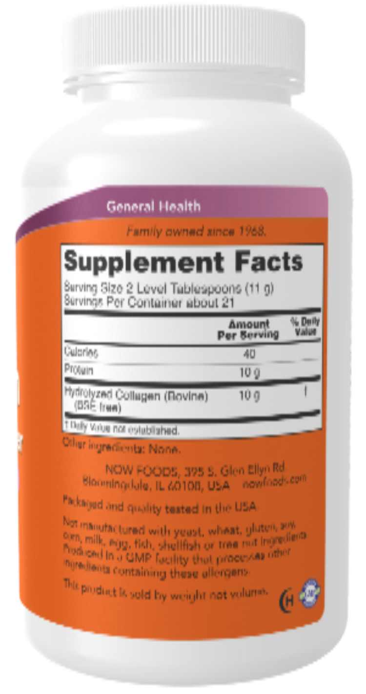 NOW Foods Collagen Peptides Powder 8 oz