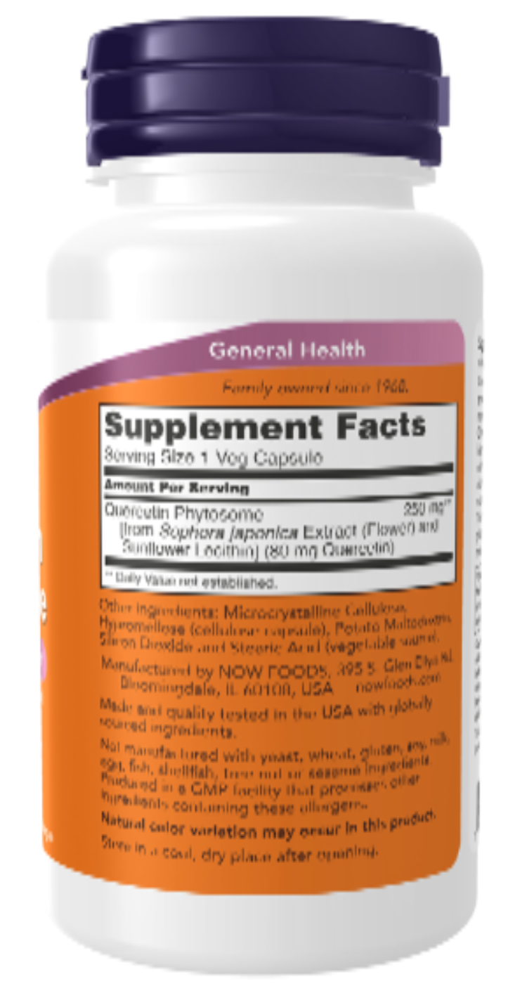 NOW Foods Quercetin Phytosome 90 VCaps