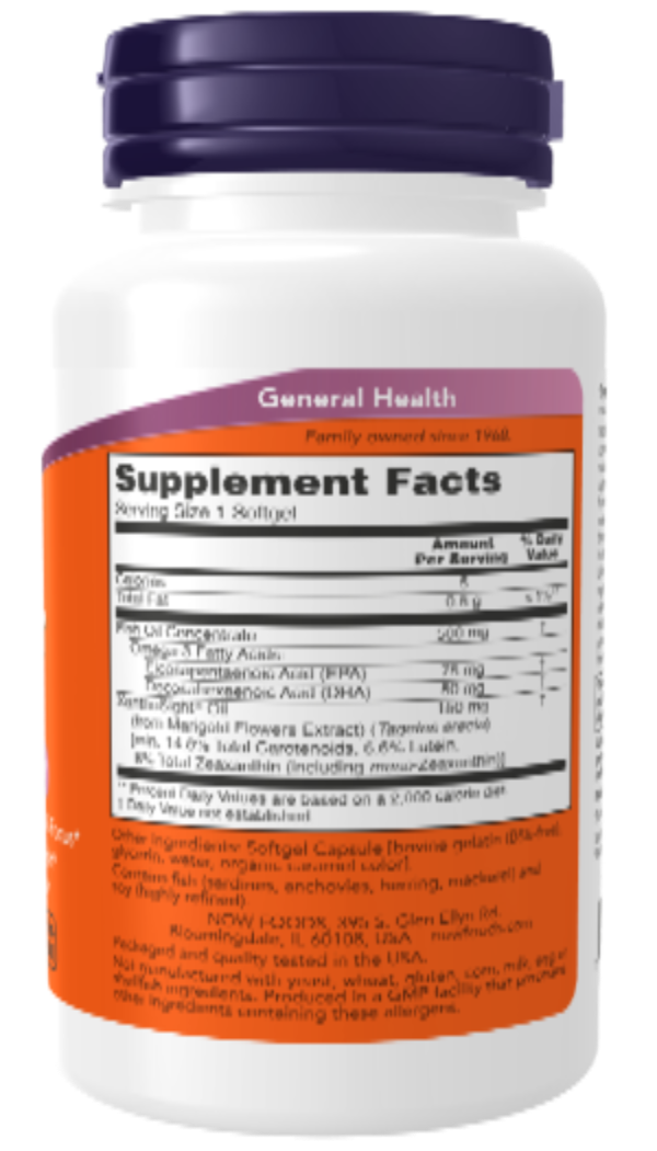 NOW Foods Macular Vision 50 Softgels