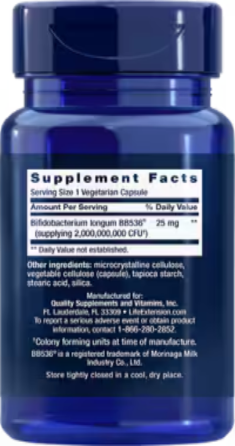 Life Extension Bifido GI Balance 60 Vegetarian Capsules