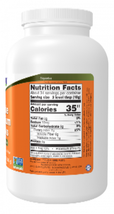 NOW Foods Psyllium Husks Whole 12 oz