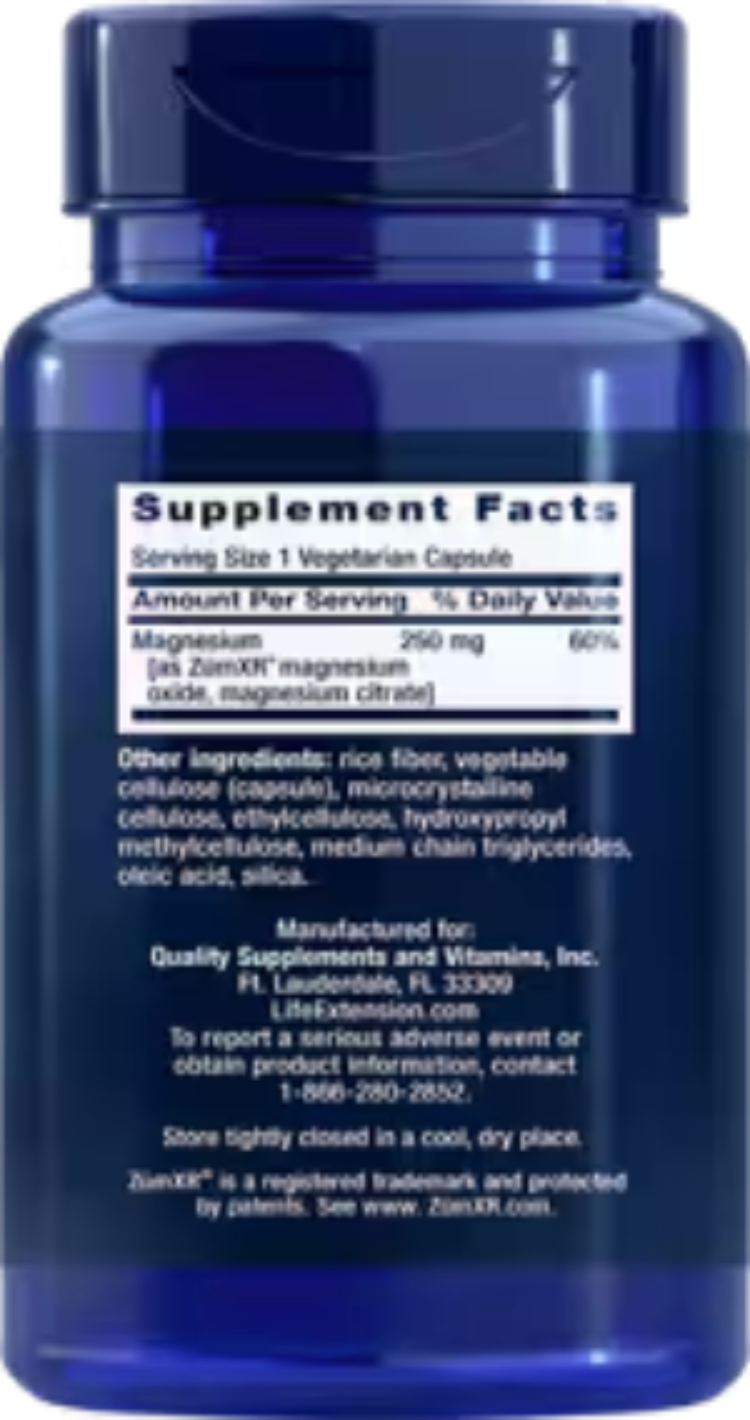 Life Extension Extend-Release Magnesium 60 VCaps