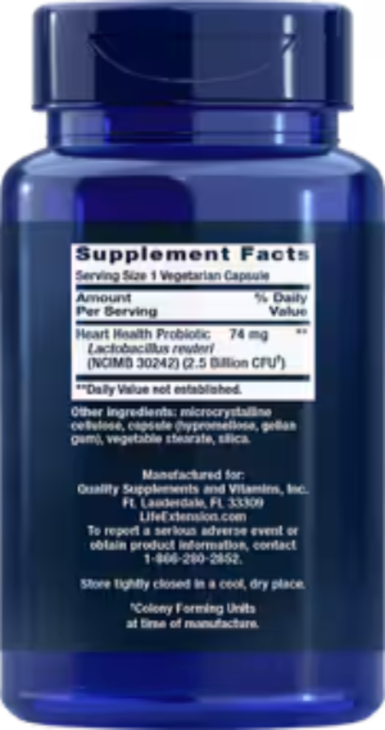 Life Extension FLORASSIST Probiotic 60 Veg Capsules bottle