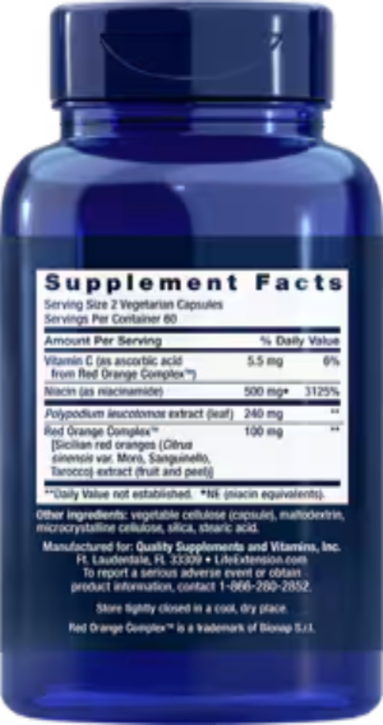 Life Extension Shade Factor 120 Vegetarian Capsules