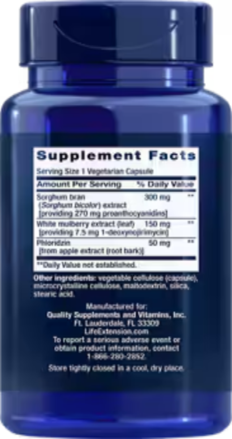 Life Extension Tri Sugar Shield 60 vegetarian Capsules
