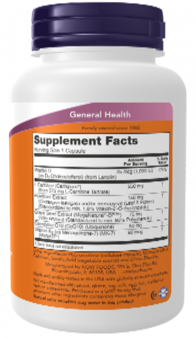 NOW Foods Clinical Cardio 90 Capsules