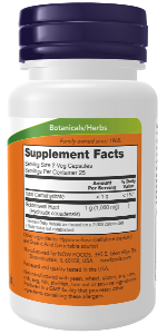 NOW Foods Goldenseal Root 500 mg 50 Veg Capsules