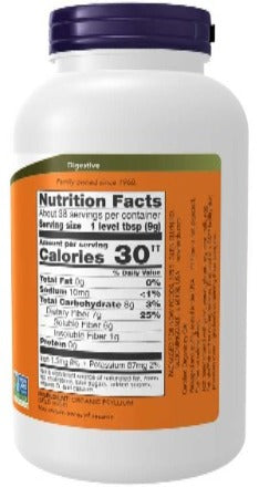 NOW Foods Organic Psyllium Husk Powder 12 oz