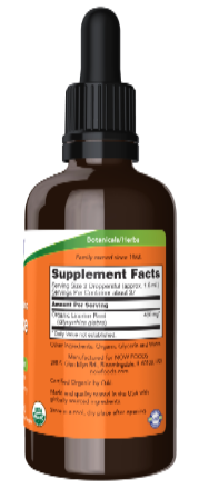 NOW Foods Licorice Root Glycerite Organic 2 oz